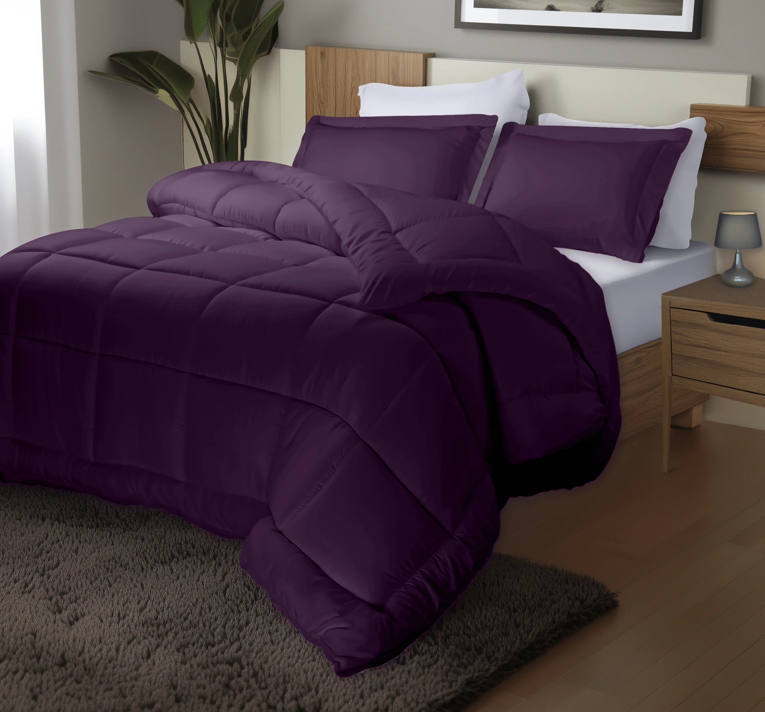 Premium All-Season Comforter Set (3-Piece)