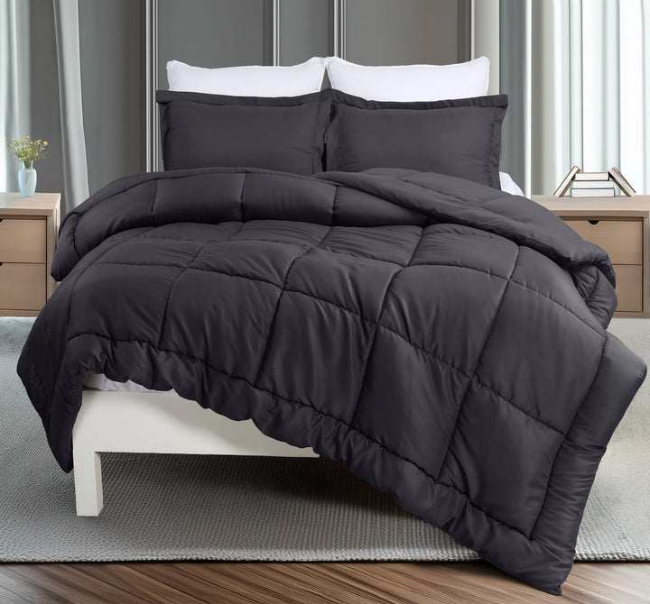 Premium All-Season Comforter Set (3-Piece)