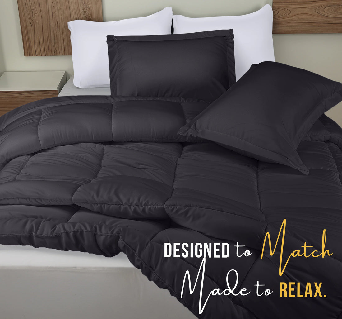 Premium All-Season Comforter Set (3-Piece)