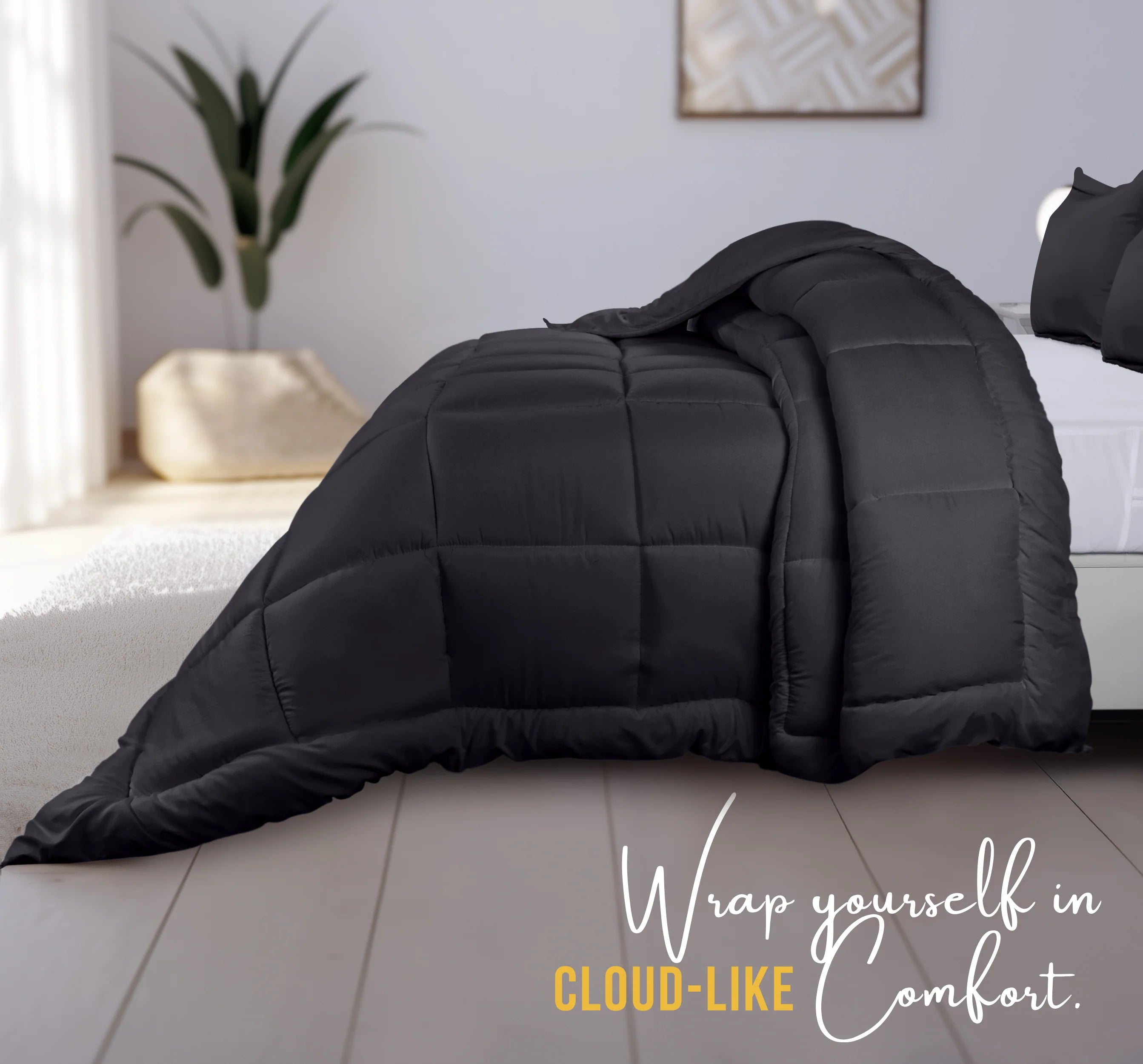 Premium All-Season Comforter Set (3-Piece)