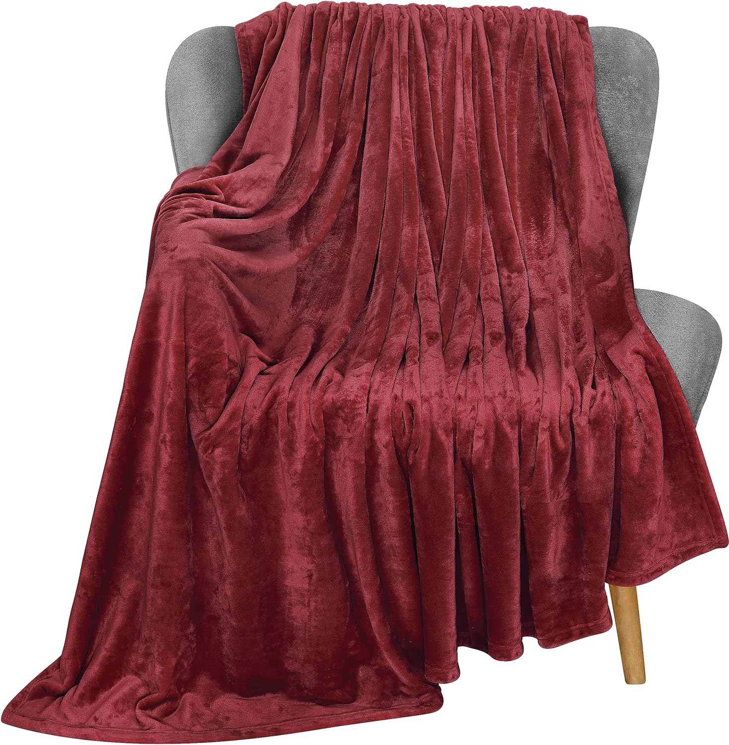 Premium Plush Microfiber Throw Blanket