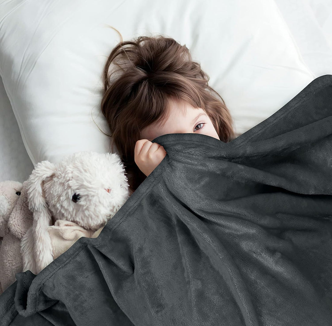 Premium Plush Microfiber Throw Blanket