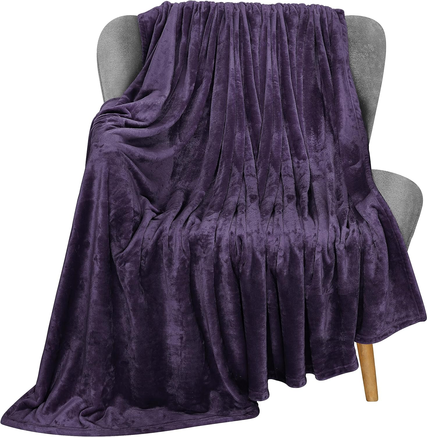 Premium Plush Microfiber Throw Blanket