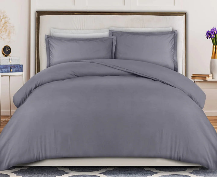 Premium Microfiber Duvet Cover Set (3-Piece)