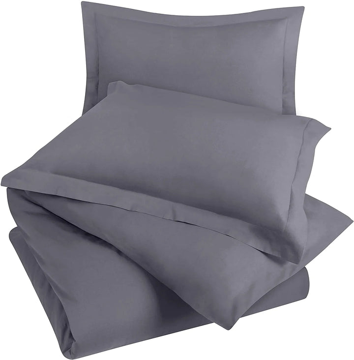 Premium Microfiber Duvet Cover Set (3-Piece)