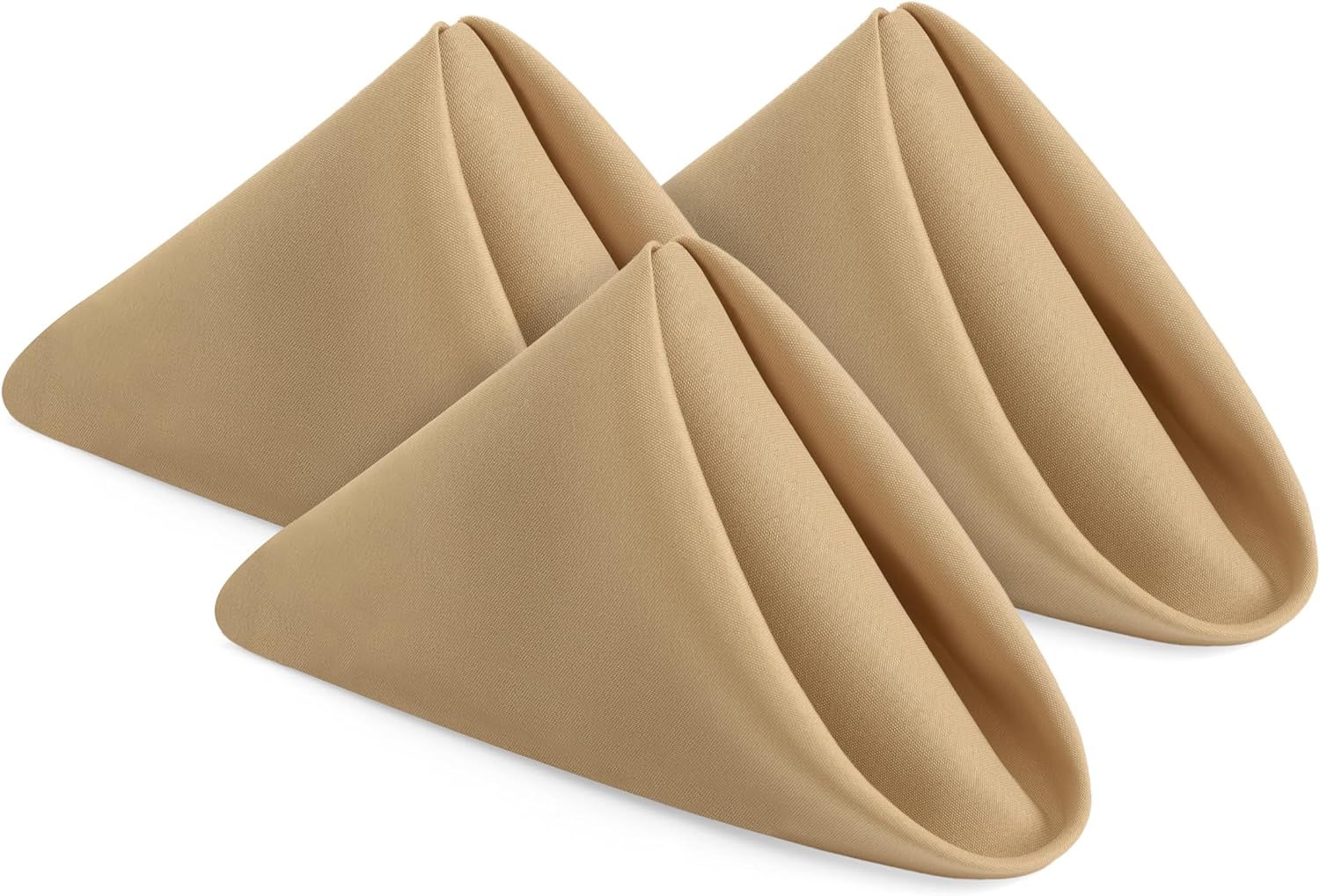 Premium Reusable White Cloth Napkins (Pack of 24)