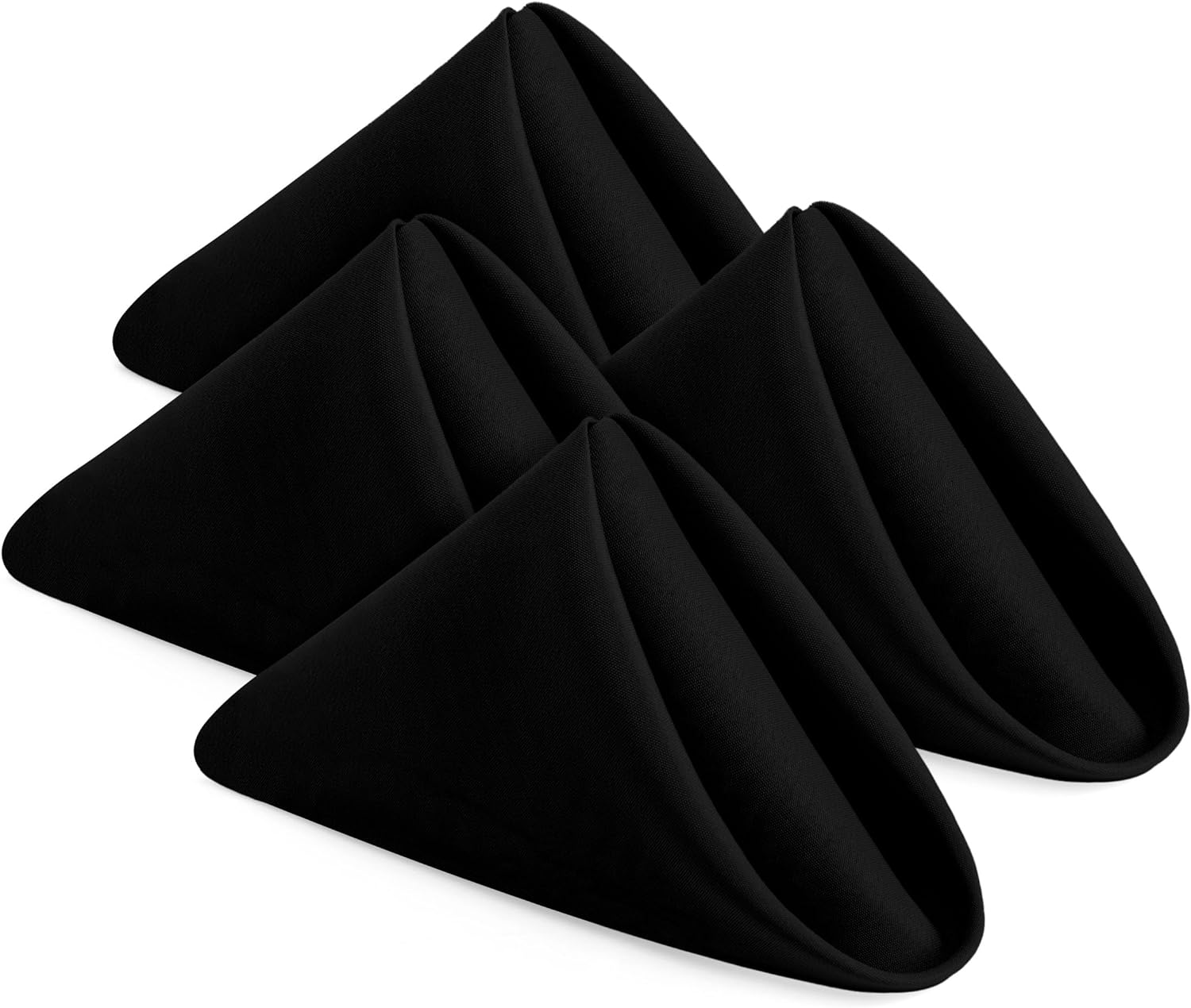 Premium Reusable White Cloth Napkins (Pack of 24)