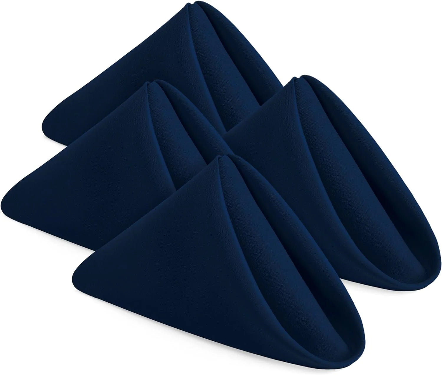 Premium Reusable White Cloth Napkins (Pack of 24)