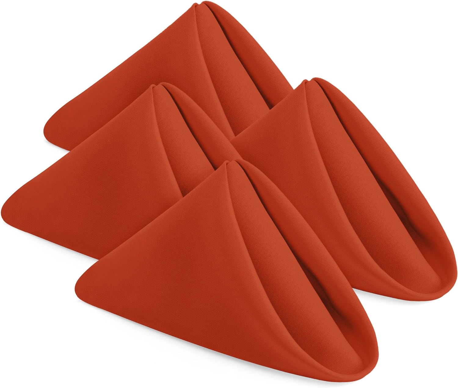 Premium Reusable White Cloth Napkins (Pack of 24)