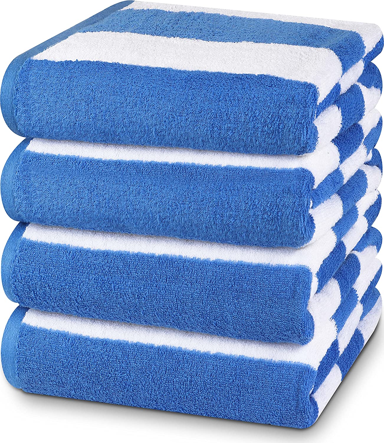 Premium Cabana Stripe Beach Towels – Extra Large, Soft & Highly Absorbent