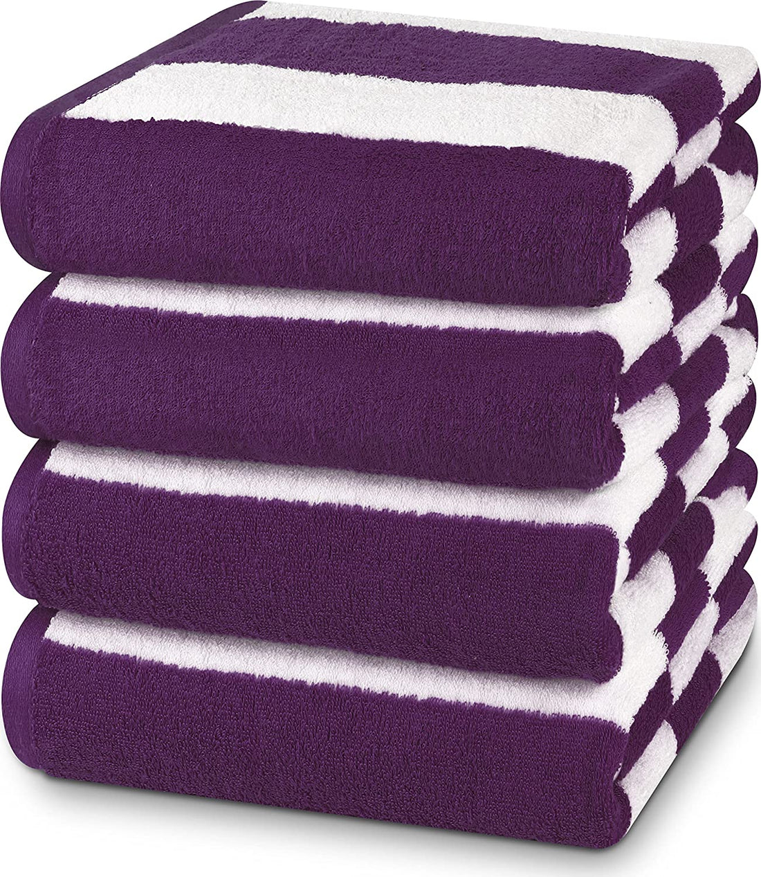 Premium Cabana Stripe Beach Towels – Extra Large, Soft & Highly Absorbent