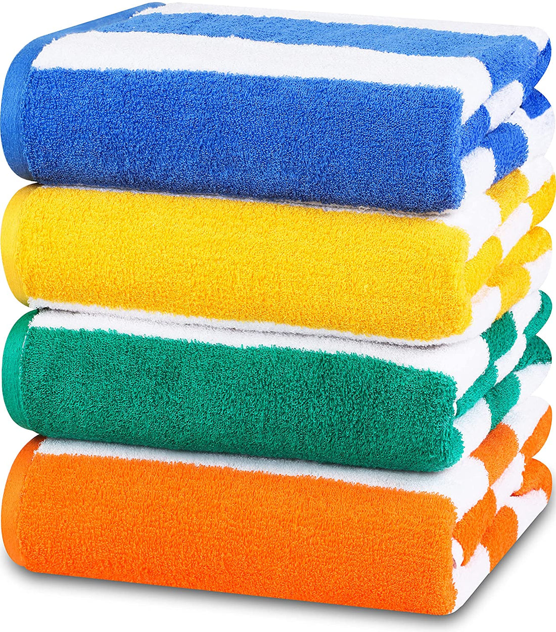 Premium Cabana Stripe Beach Towels – Extra Large, Soft & Highly Absorbent