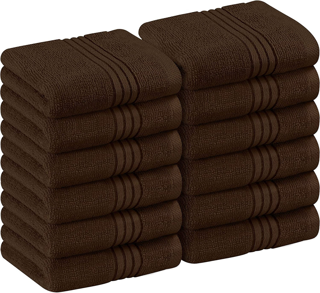 Ultra-Soft Premium White Washcloth Set – Highly Absorbent & Gentle on Skin